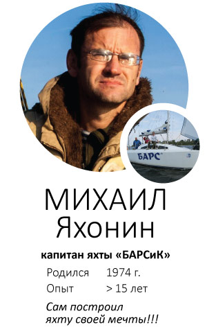 Капитан яхты БАРСиК